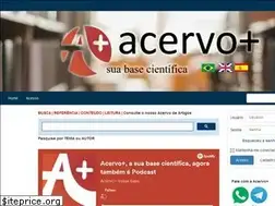 Sites similar to acervomais.com.br