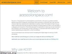 Sites similar to acescolorspace.com