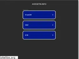 Sites similar to acesetm.info