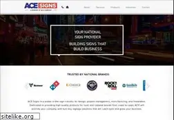 Sites similar to acesigncompany.com