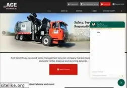 Sites similar to acesolidwaste.com