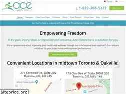 Sites similar to acesportsclinic.com