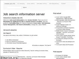Sites similar to acesta-job.info