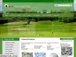 Sites similar to aceusedgolfballs.com
