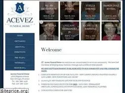 Sites similar to acevezfuneralhome.com