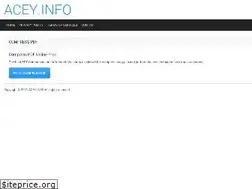 Sites similar to acey.info