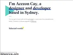 Sites similar to acezoncay.me