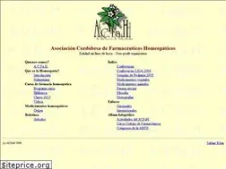 Sites similar to acfah.org