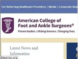 Sites similar to acfas.org