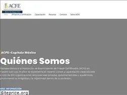 Sites similar to acfe-mexico.com.mx