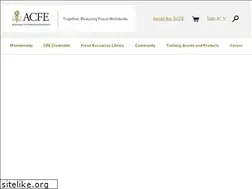 Sites similar to acfe.com