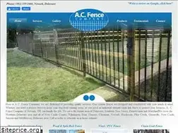 Sites similar to acfencecompanyde.com