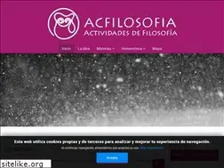 Sites similar to acfilosofia.org