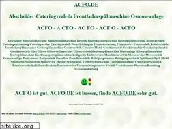 Sites similar to acfo.de