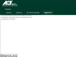 Sites similar to acfwest.com
