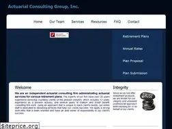 Sites similar to acgactuary.com