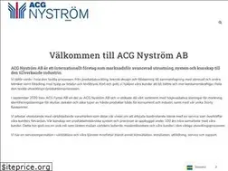 Sites similar to acgnystrom.se