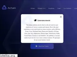 Sites similar to achain.com