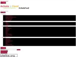 Sites similar to achalafood.com