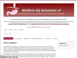 Sites similar to achalasie.nl
