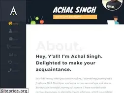 Sites similar to achalsingh.info