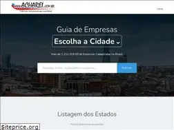 Sites similar to acharei.com.br