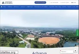 Sites similar to acharya.ac.in