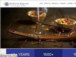 Sites similar to acharyaexports.com