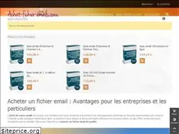 Sites similar to achat-fichier-emails.com