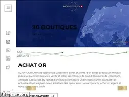 Sites similar to achatdor.ch
