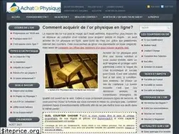 Sites similar to achatorphysique.com