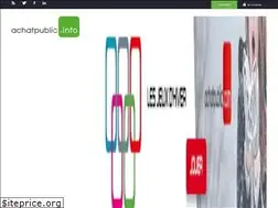 Sites similar to achatpublic.info