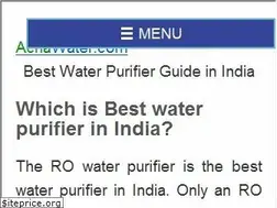 Sites similar to achawater.com