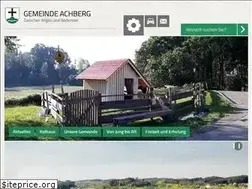 Sites similar to achberg.de