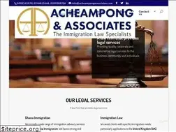 Sites similar to acheampongassociates.com