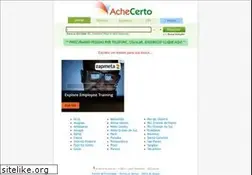 Sites similar to achecerto.com.br