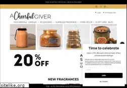Sites similar to acheerfulgiver.com