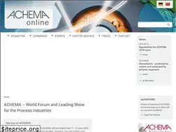 Sites similar to achema.de