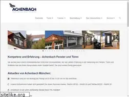 Sites similar to achenbach-muenchen.de