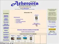 Sites similar to acheronta.org