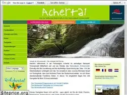 Sites similar to achertal.com