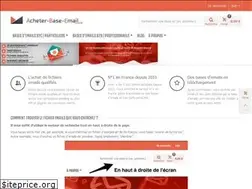 Sites similar to acheter-base-email.com