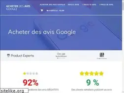 Sites similar to acheter-des-avis-google.com