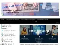 Sites similar to acheter-fichier-email.com