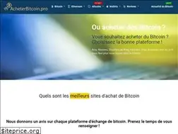 Sites similar to acheterbitcoin.pro