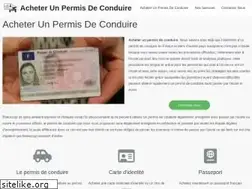 Sites similar to acheterunpermisdeconduirereele.com