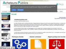 Sites similar to acheteurs-publics.com