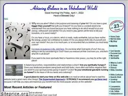 Sites similar to achievebalance.com