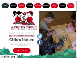 Sites similar to achildschoicemontessori.com