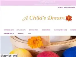Sites similar to achildsdream.com